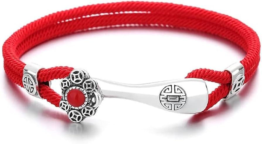 Amazon.com: MAYABI RedBraided Rope Adjustable Strin